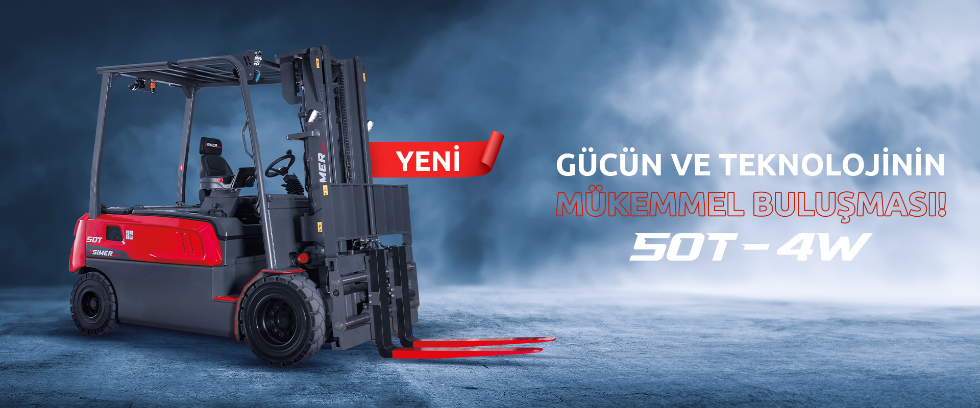 5 TON YERLİ ELEKTRİKLİ FORKLİFT
